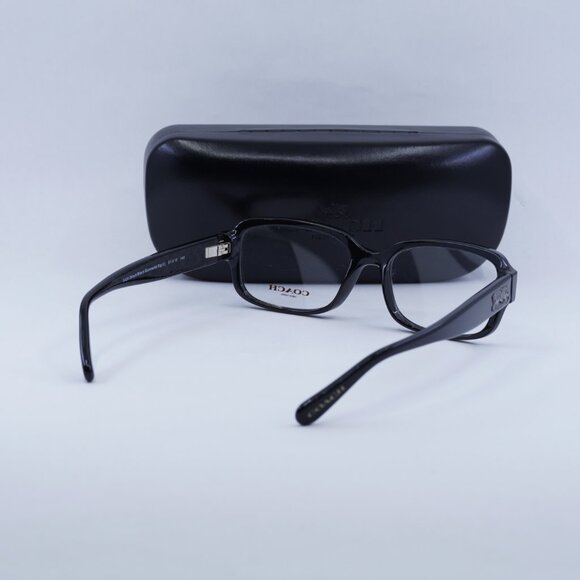 Final Price! Coach HC6105 5420 Black Eyeglasses 51mm - Picture 4 of 12